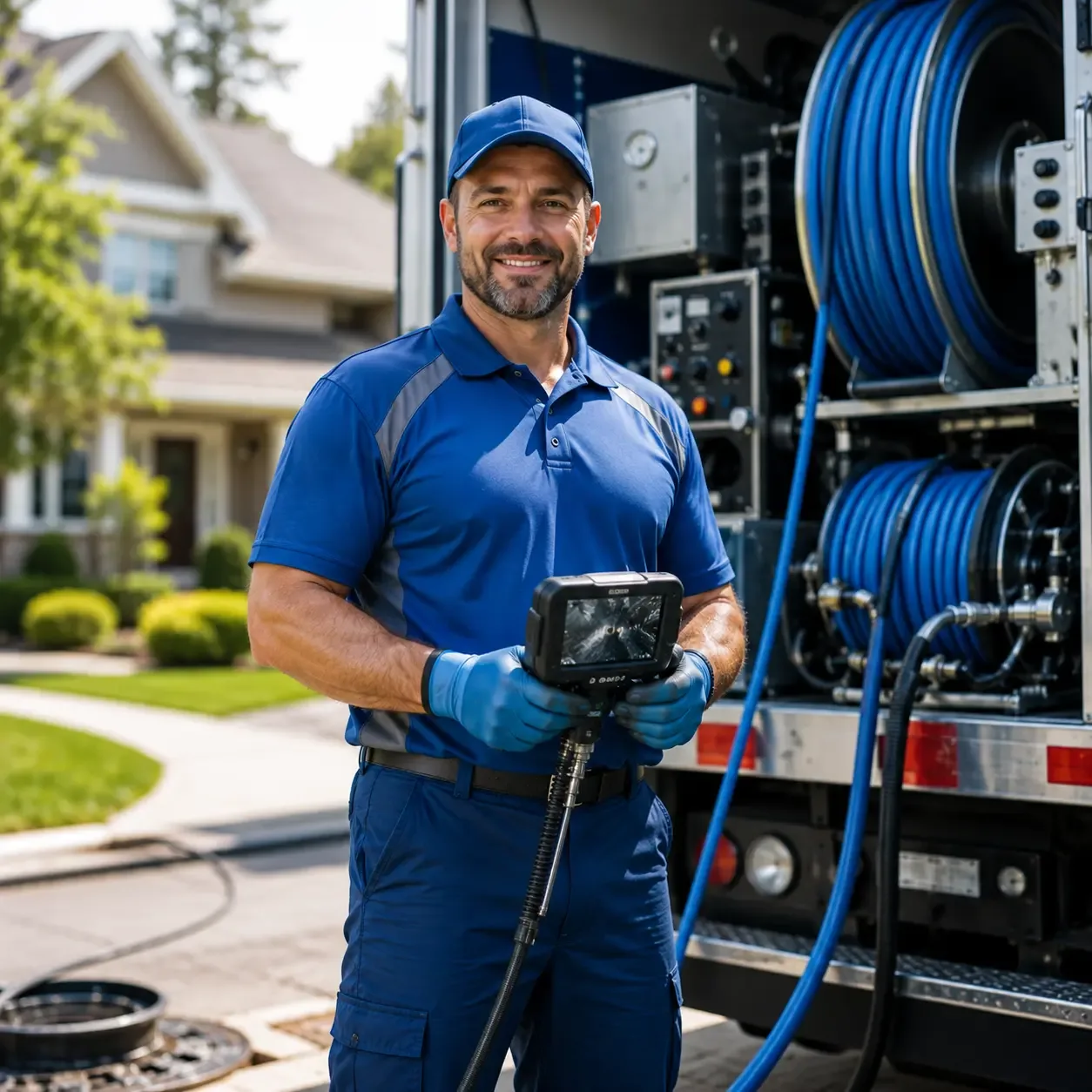 Local outdoor drain cleaning specialists in Morrisville, NY